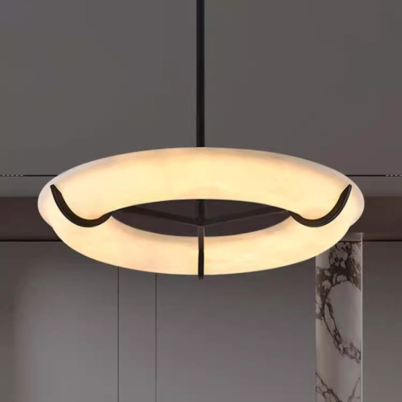 Modern Luna Marbre Chandelier - Loonglight