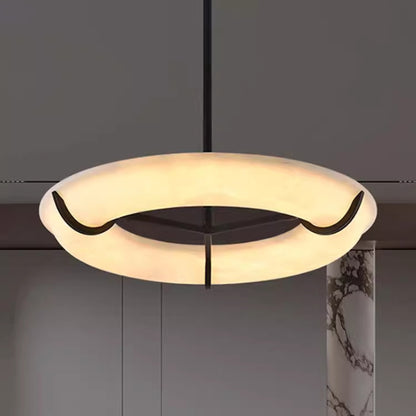 Modern Luna Marbre Chandelier - Loonglight