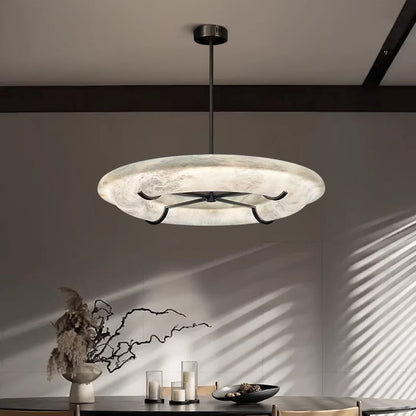 Modern Luna Marbre Chandelier - Loonglight