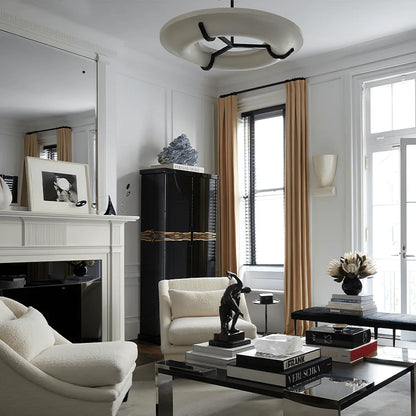 Modern Luna Marbre Chandelier - Loonglight