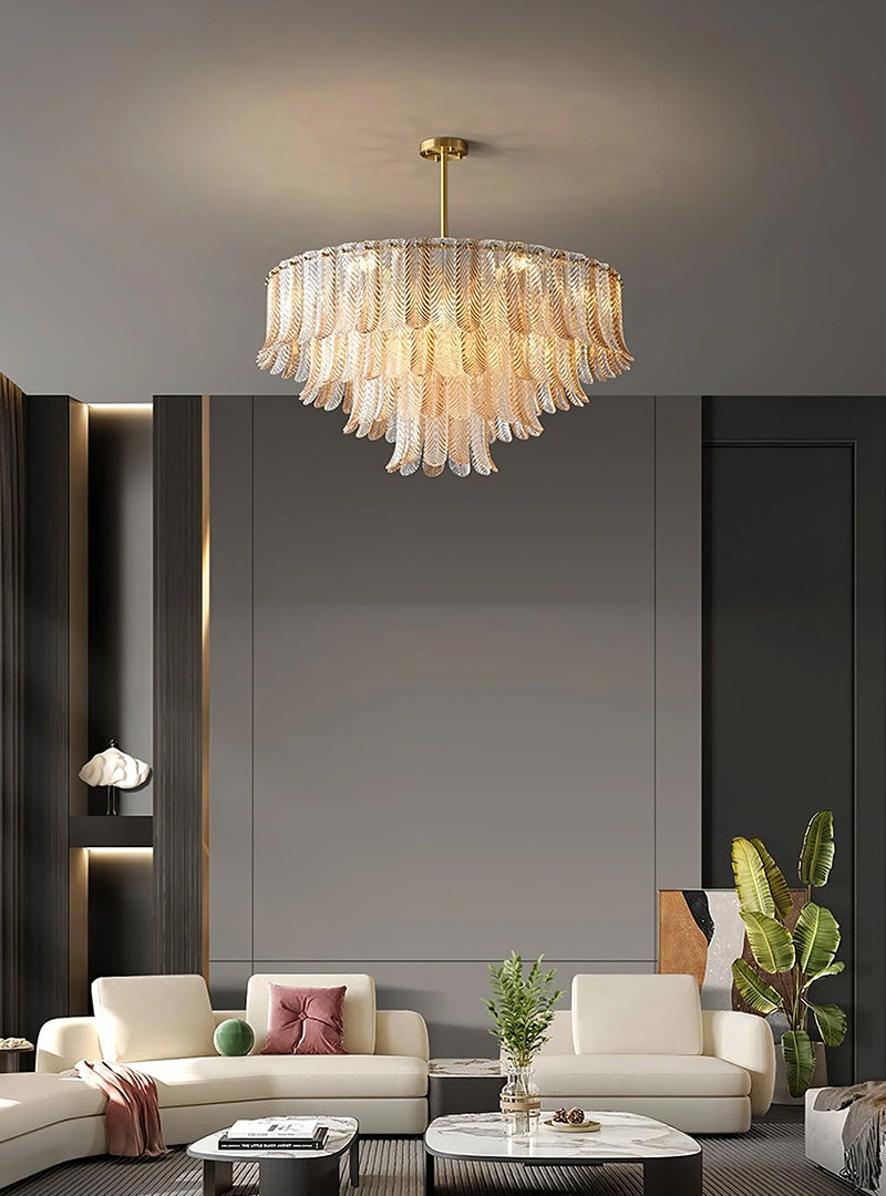 Modern Luxury Glass Chandelier - Loonglight