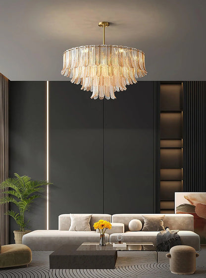 Modern Luxury Glass Chandelier - Loonglight
