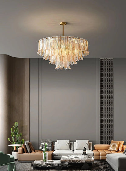Modern Luxury Glass Chandelier - Loonglight