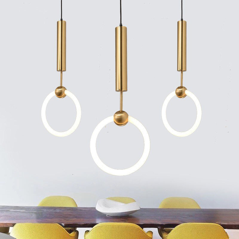 Moderne ring LED hanglamp