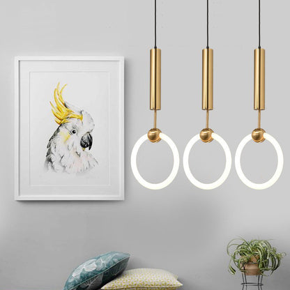 Moderne ring LED hanglamp