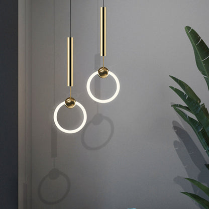 Moderne ring LED hanglamp