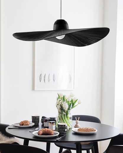 Moire Hat Pendant Light - Loonglight
