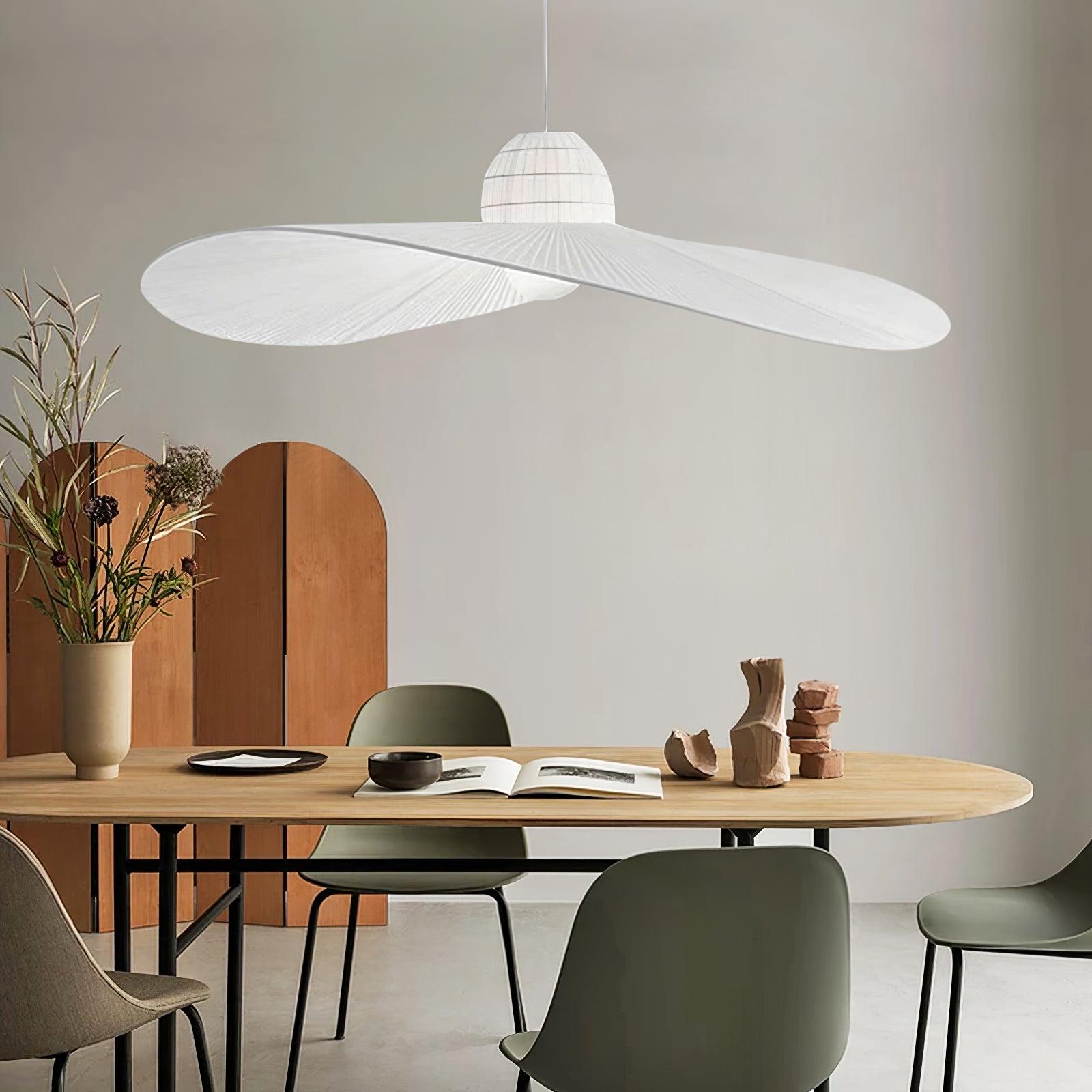 Moire Hat Pendant Light - Loonglight
