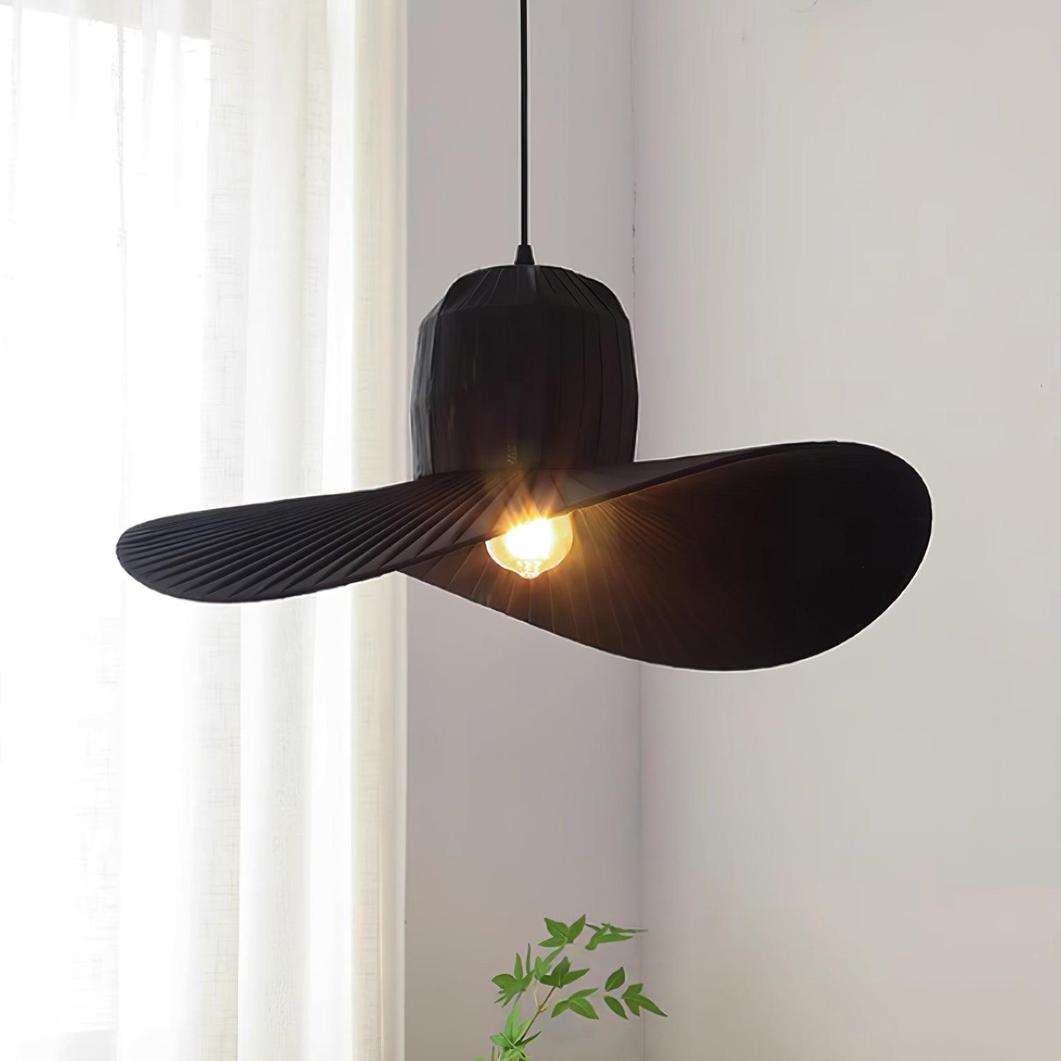 Moire Hat Pendant Light - Loonglight