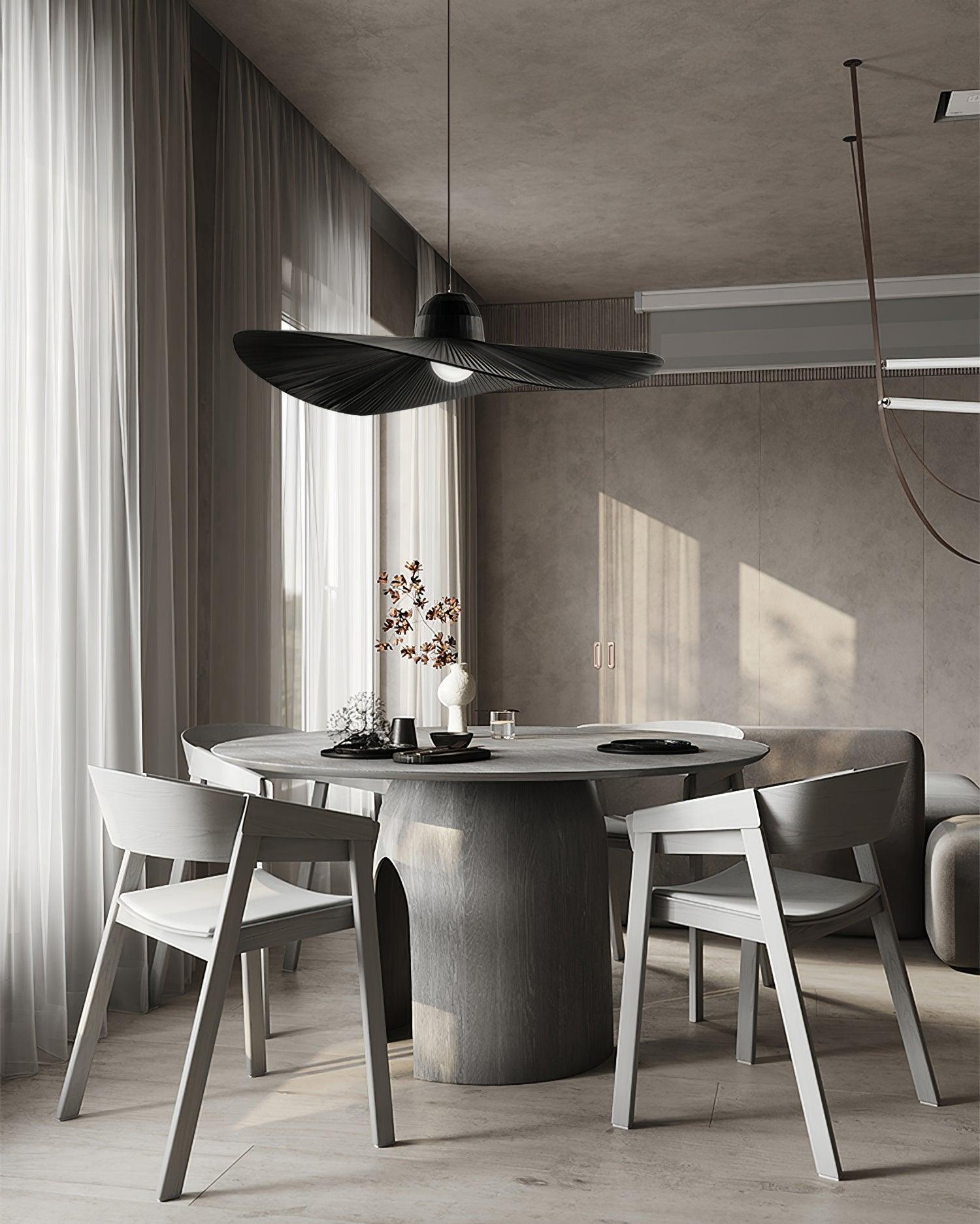 Moire Hat Pendant Light - Loonglight