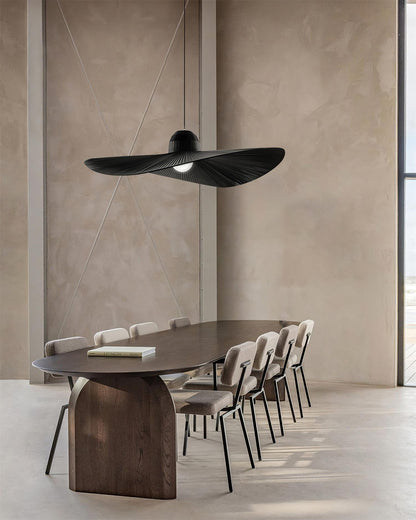 Moire Hat Pendant Light - Loonglight