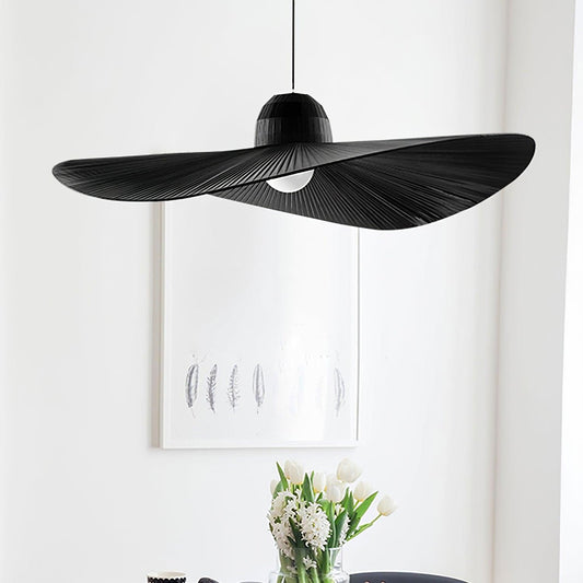 Moire Hat Pendant Light - Loonglight