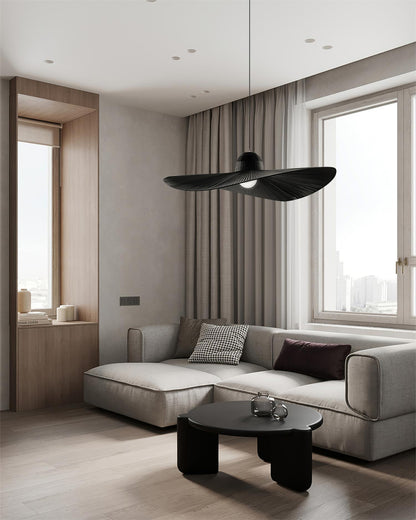 Moire Hat Pendant Light - Loonglight