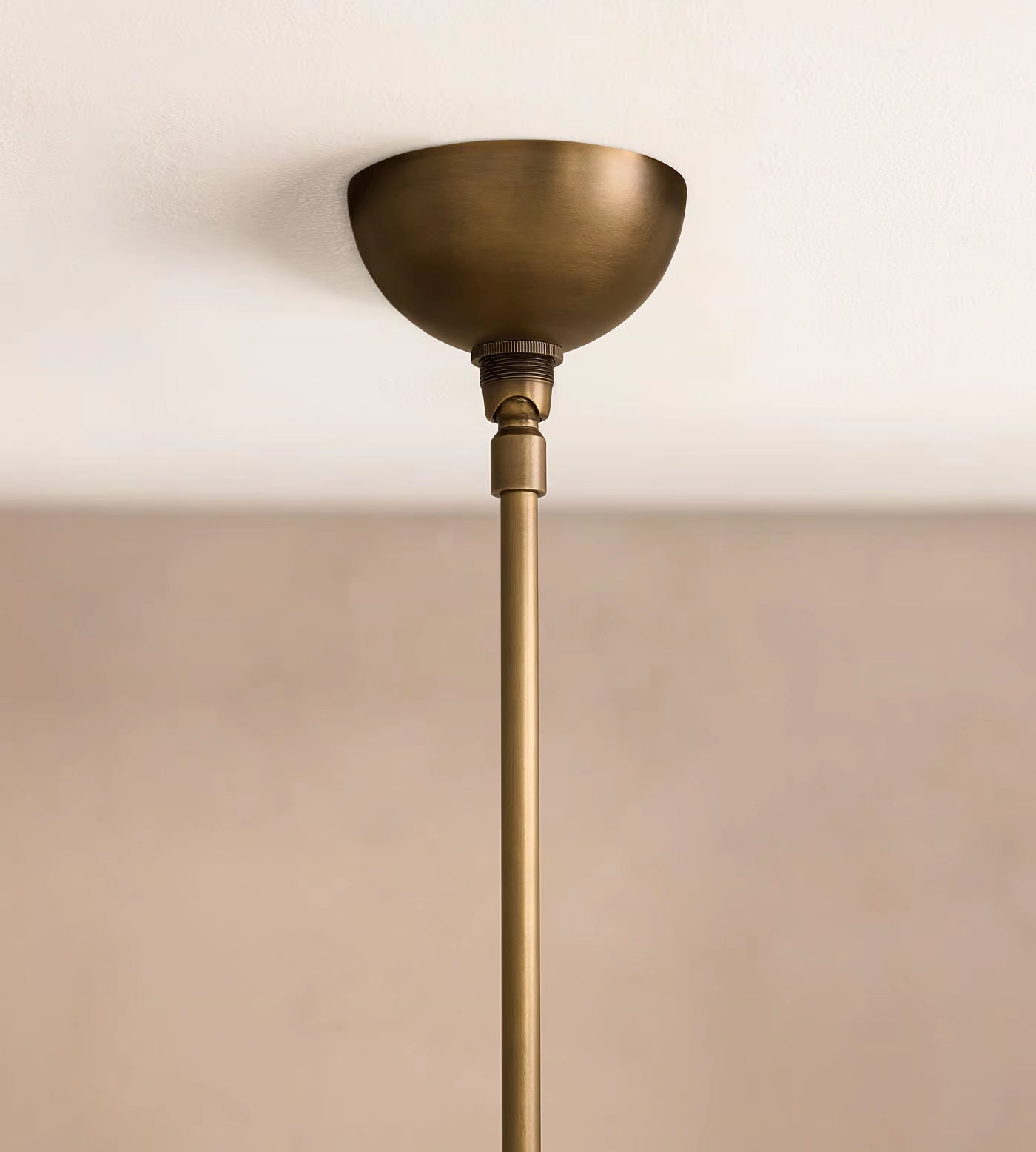 Molecular Alabaster Brass Chandelier - Loonglight