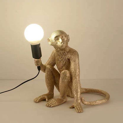 Monkey Table Lamp - Loonglight