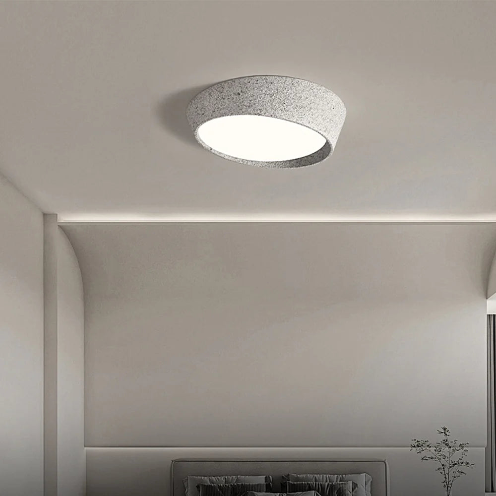 Moon Crater Flush Mount Ceiling Light