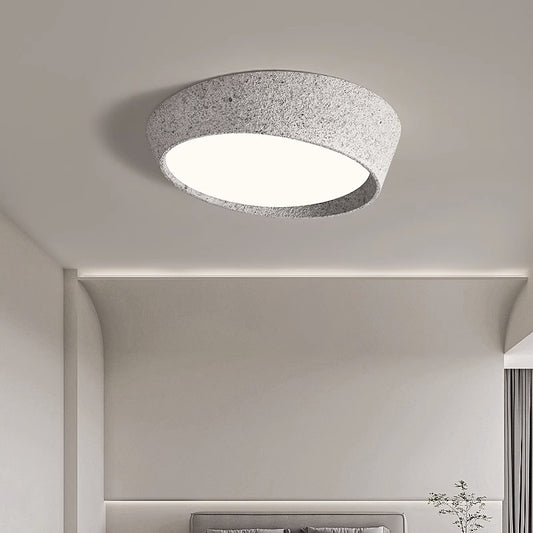 Moon Crater Flush Mount Ceiling Light