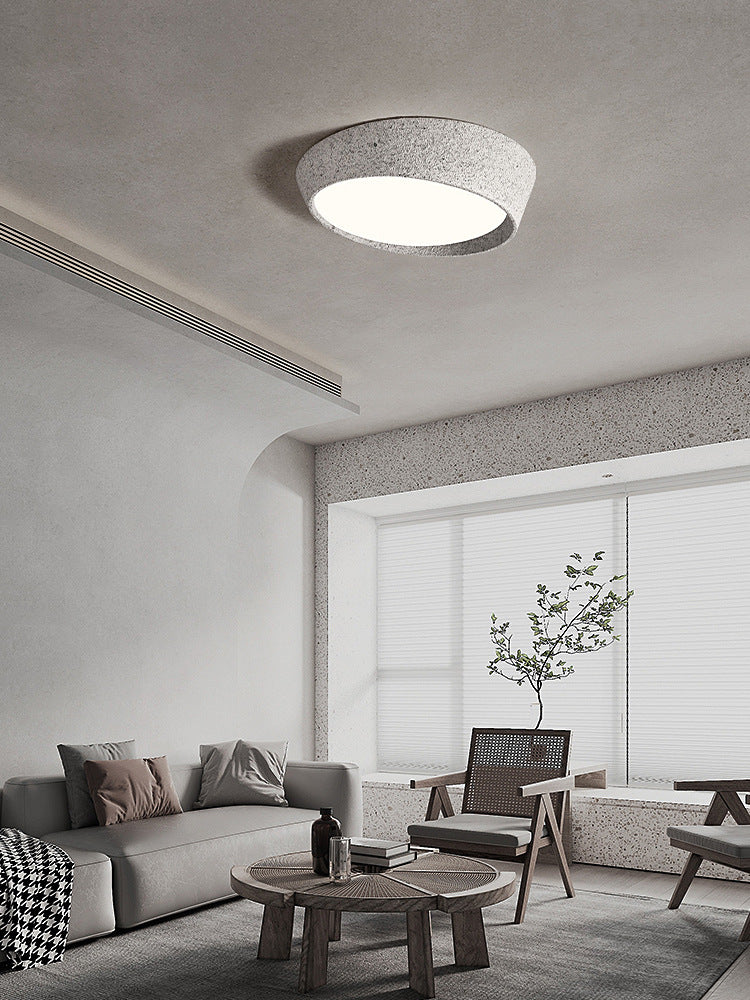 Moon Crater Flush Mount Ceiling Light