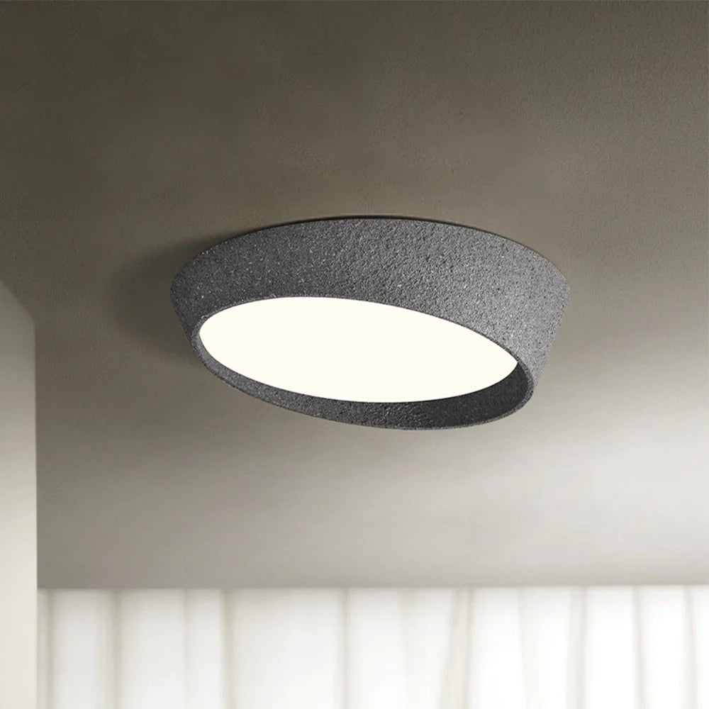 Moon Crater Flush Mount Ceiling Light