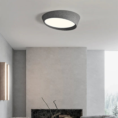 Moon Crater Flush Mount Ceiling Light