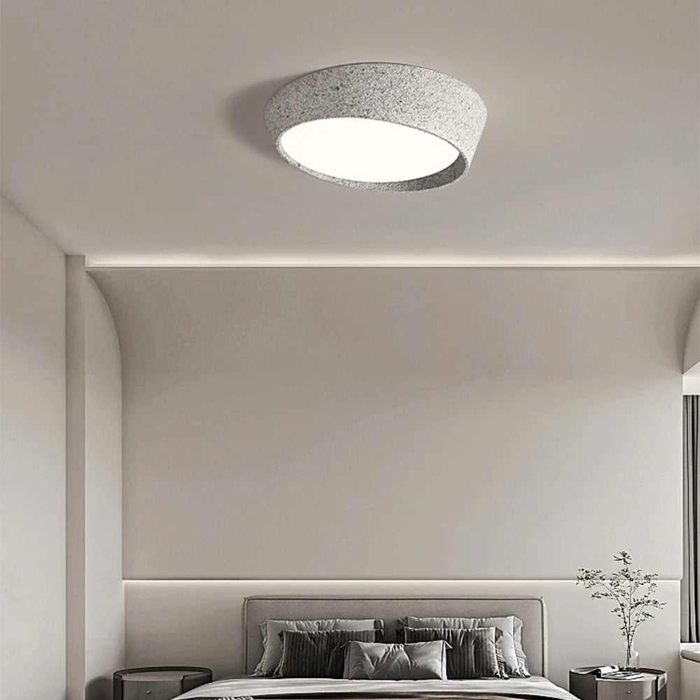 Moon Crater Flush Mount Ceiling Light