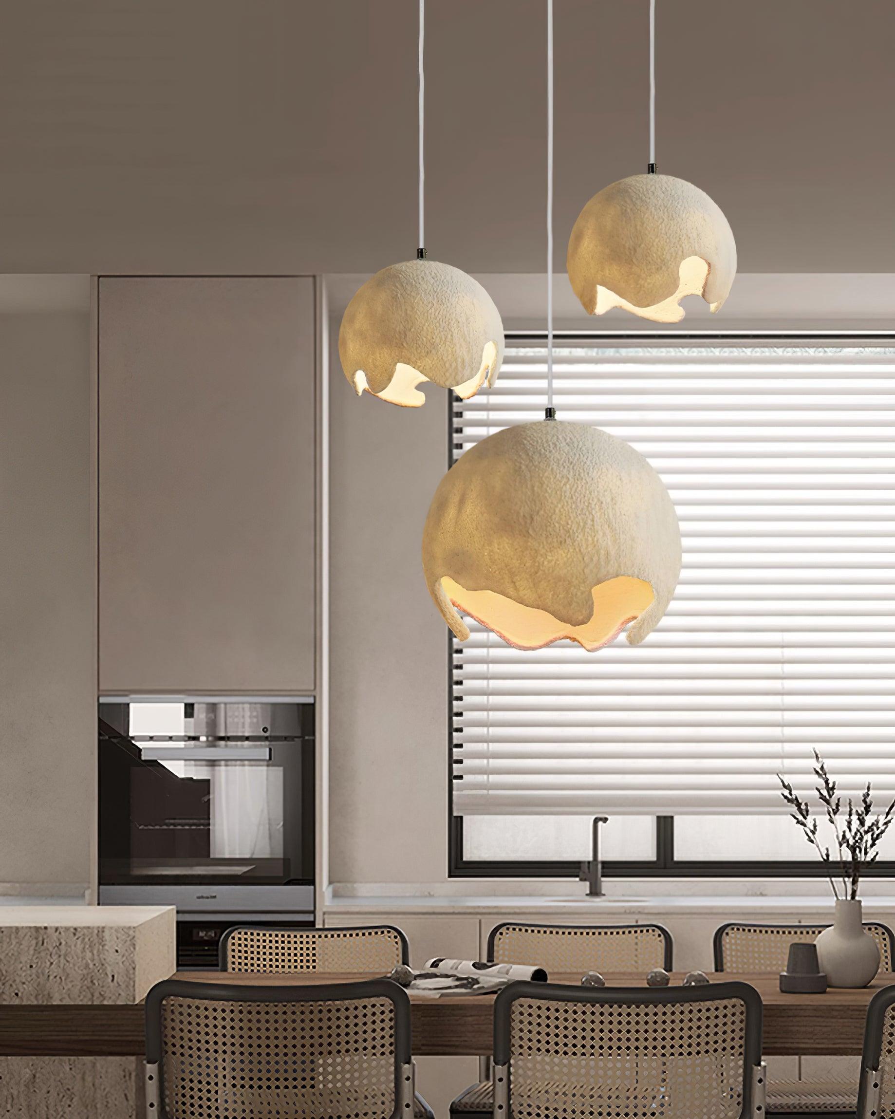 Broken Moon Pendant Light - Loonglight