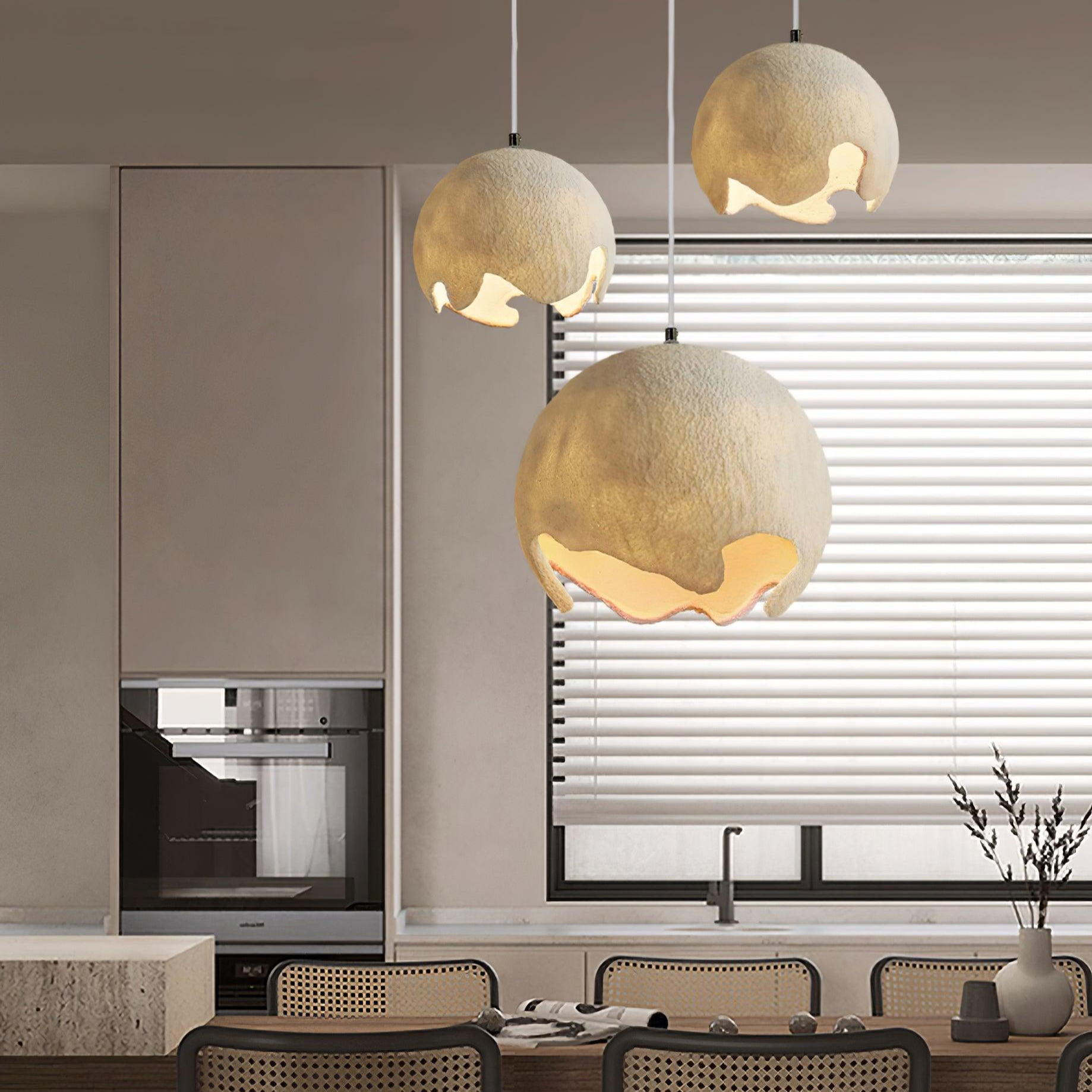 Broken Moon Pendant Light - Loonglight