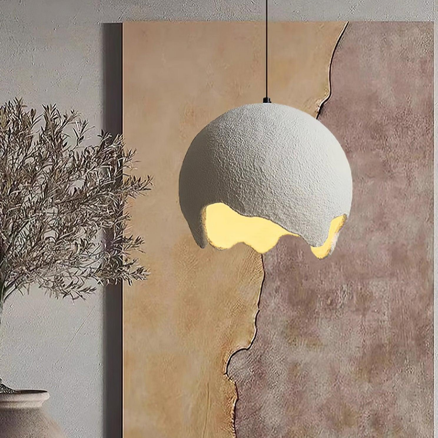 Broken Moon Pendant Light - Loonglight