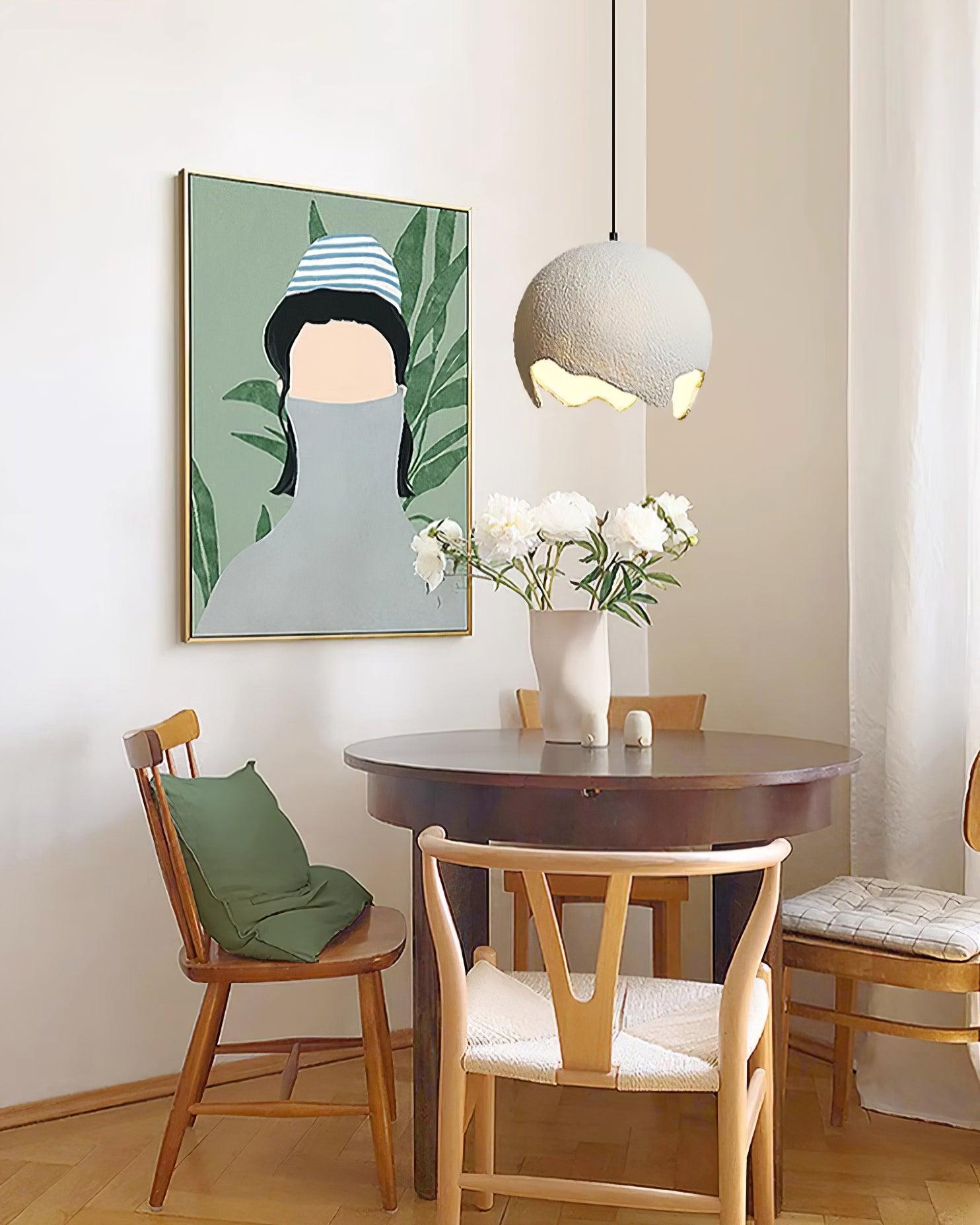 Broken Moon Pendant Light - Loonglight