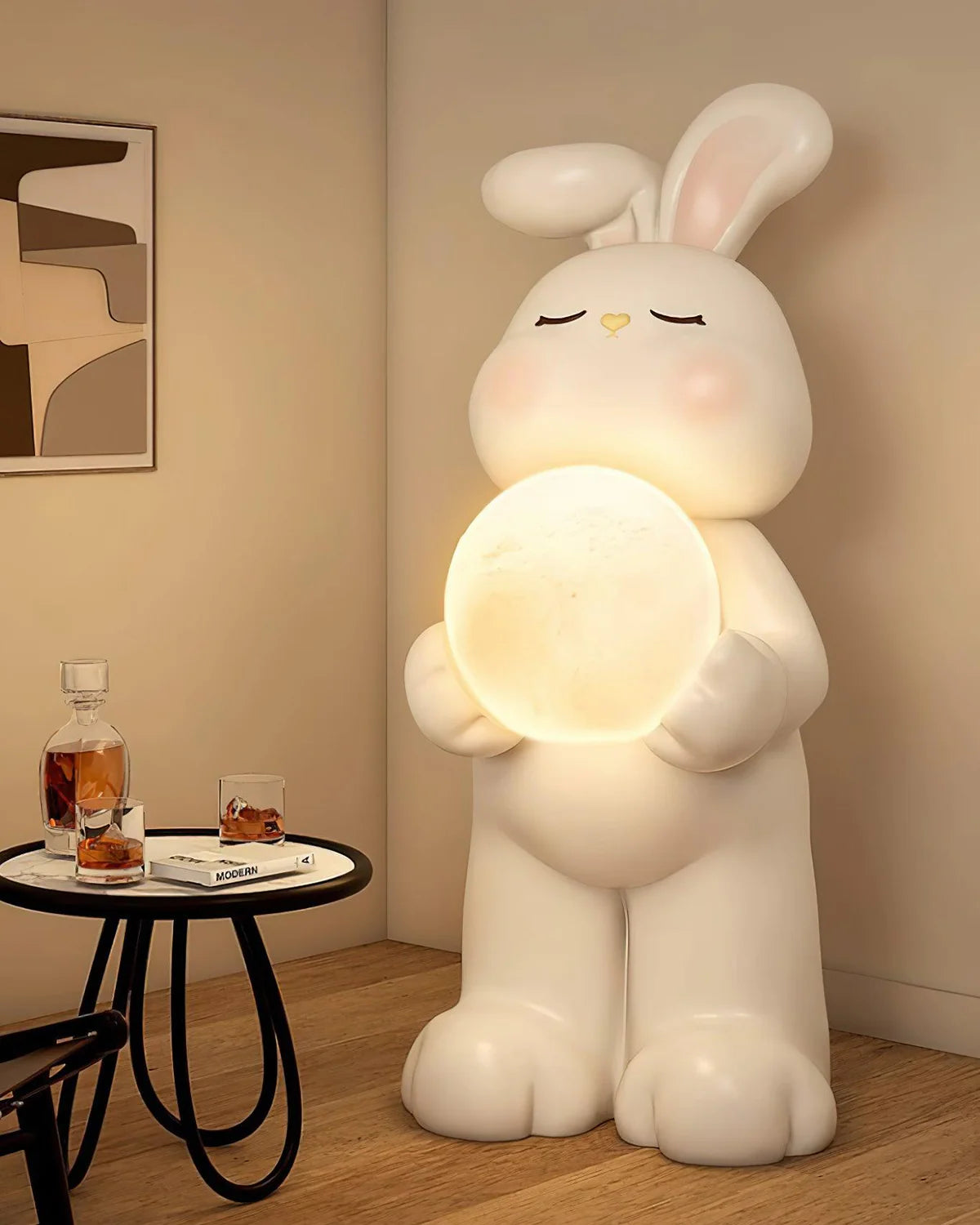 Moon Rabbit Floor Lamp - Loonglight