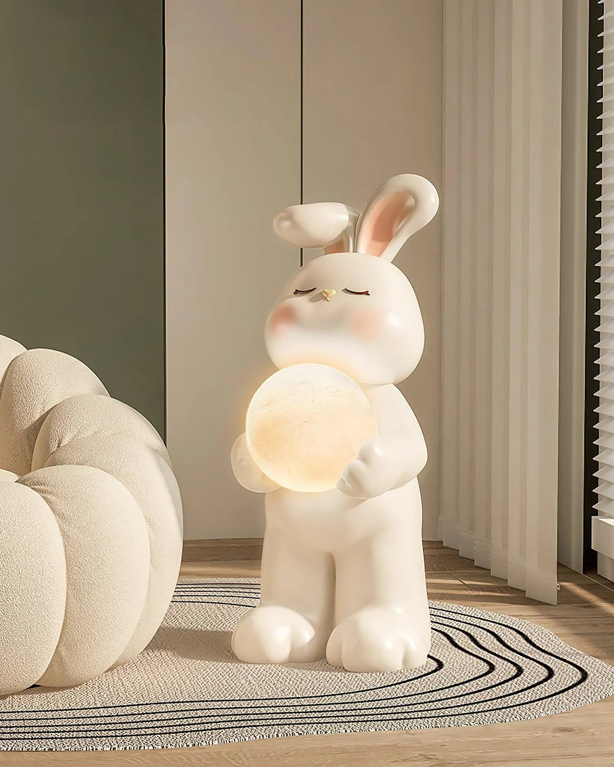 Moon Rabbit Floor Lamp - Loonglight