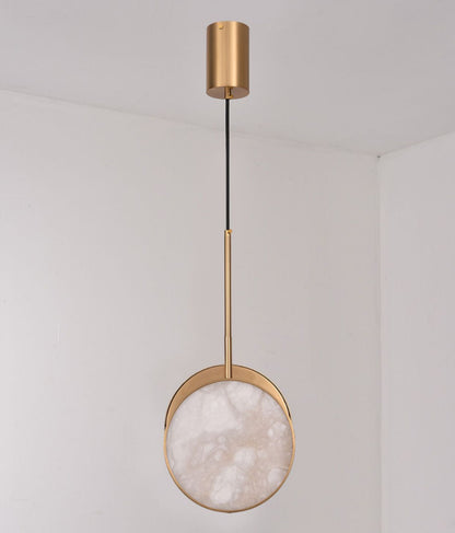 Moonshade Alabaster Pendant Light - Loonglight