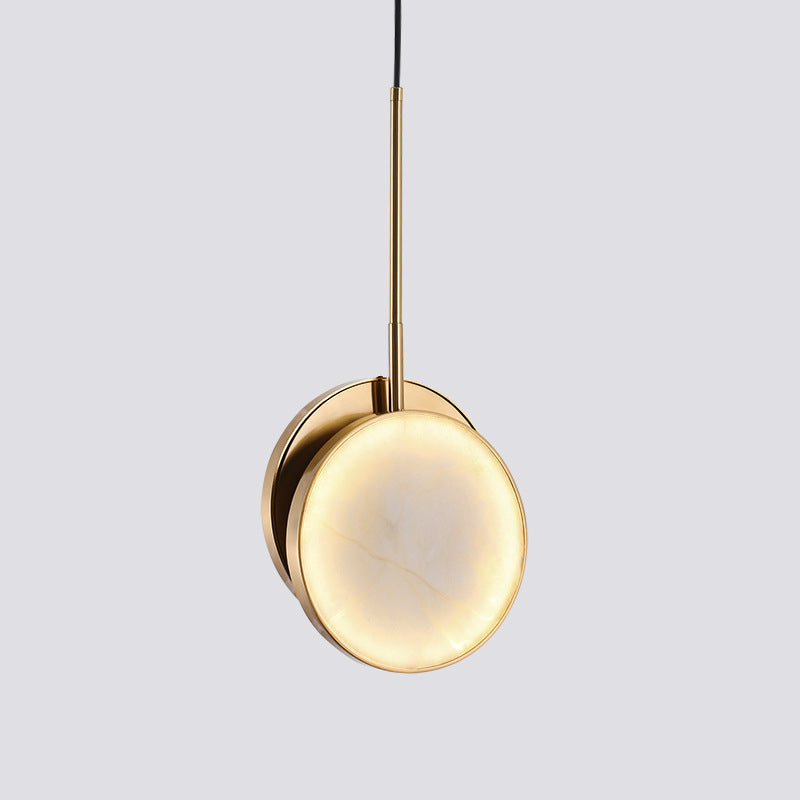 Moonshade Alabaster Pendant Light - Loonglight