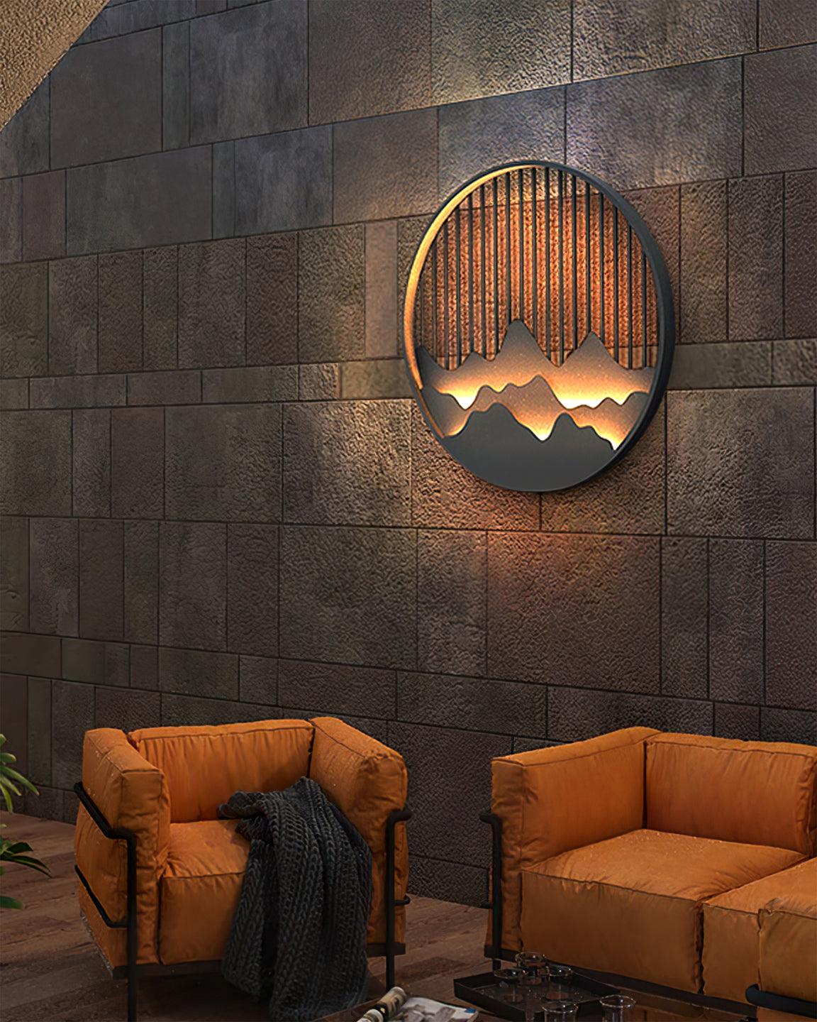 Mountain Outdoor Wall Lamp - Loonglight