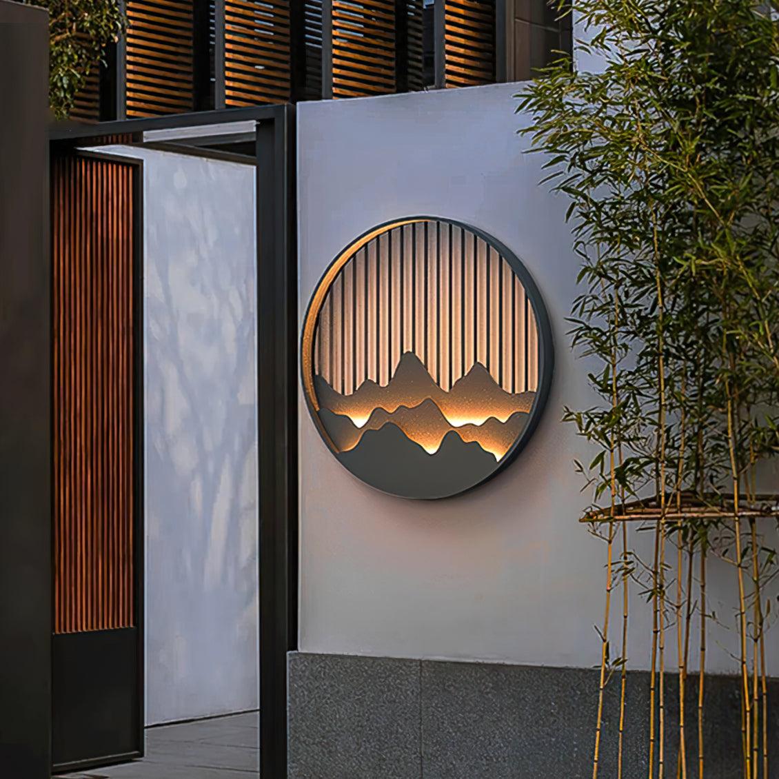 Mountain Outdoor Wall Lamp - Loonglight