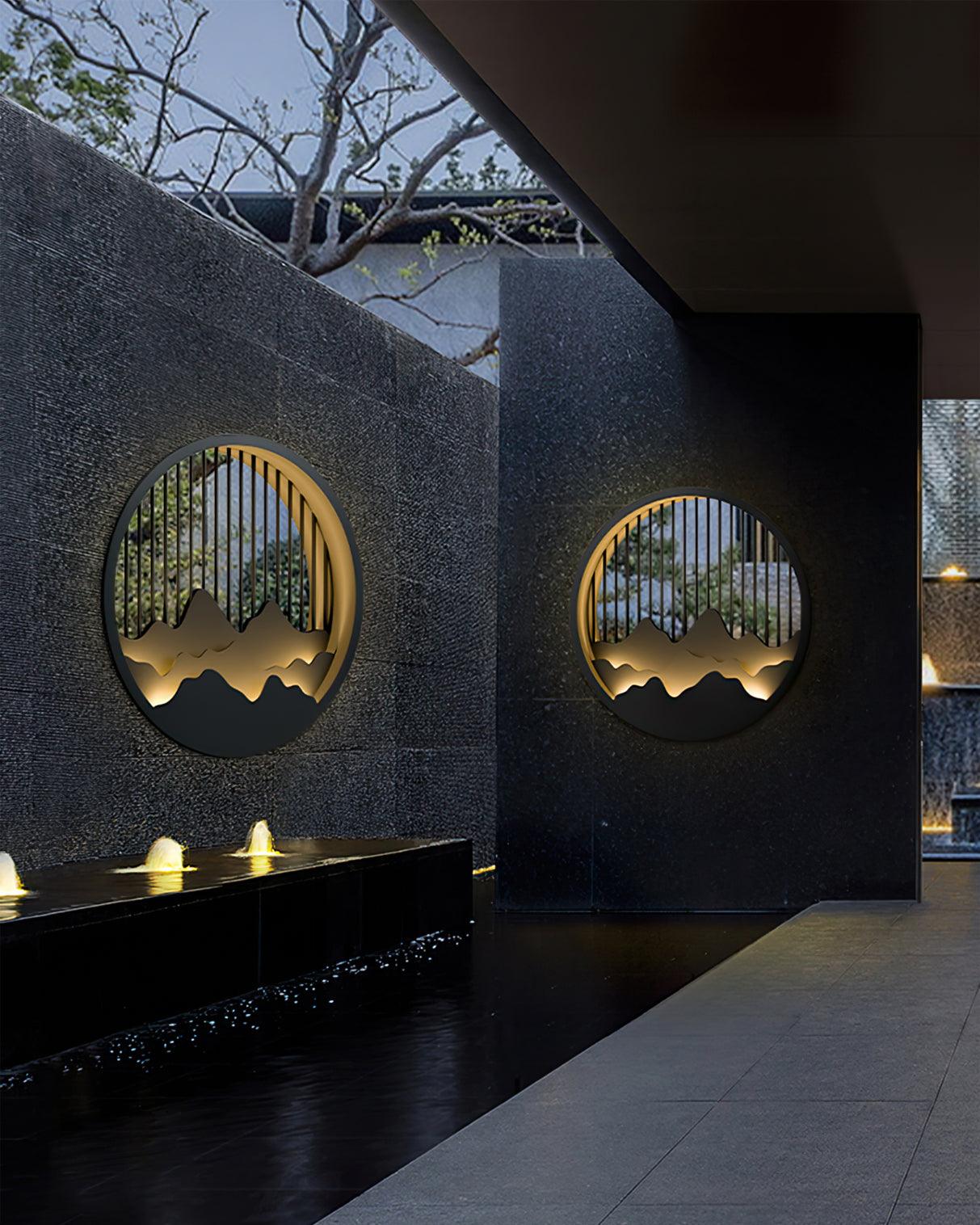 Mountain Outdoor Wall Lamp - Loonglight