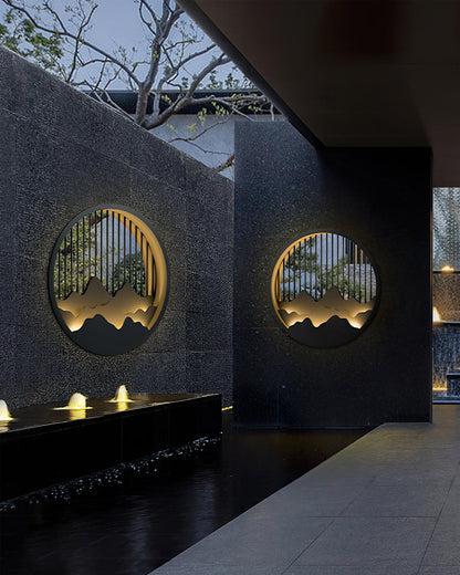 Mountain Outdoor Wall Lamp - Loonglight