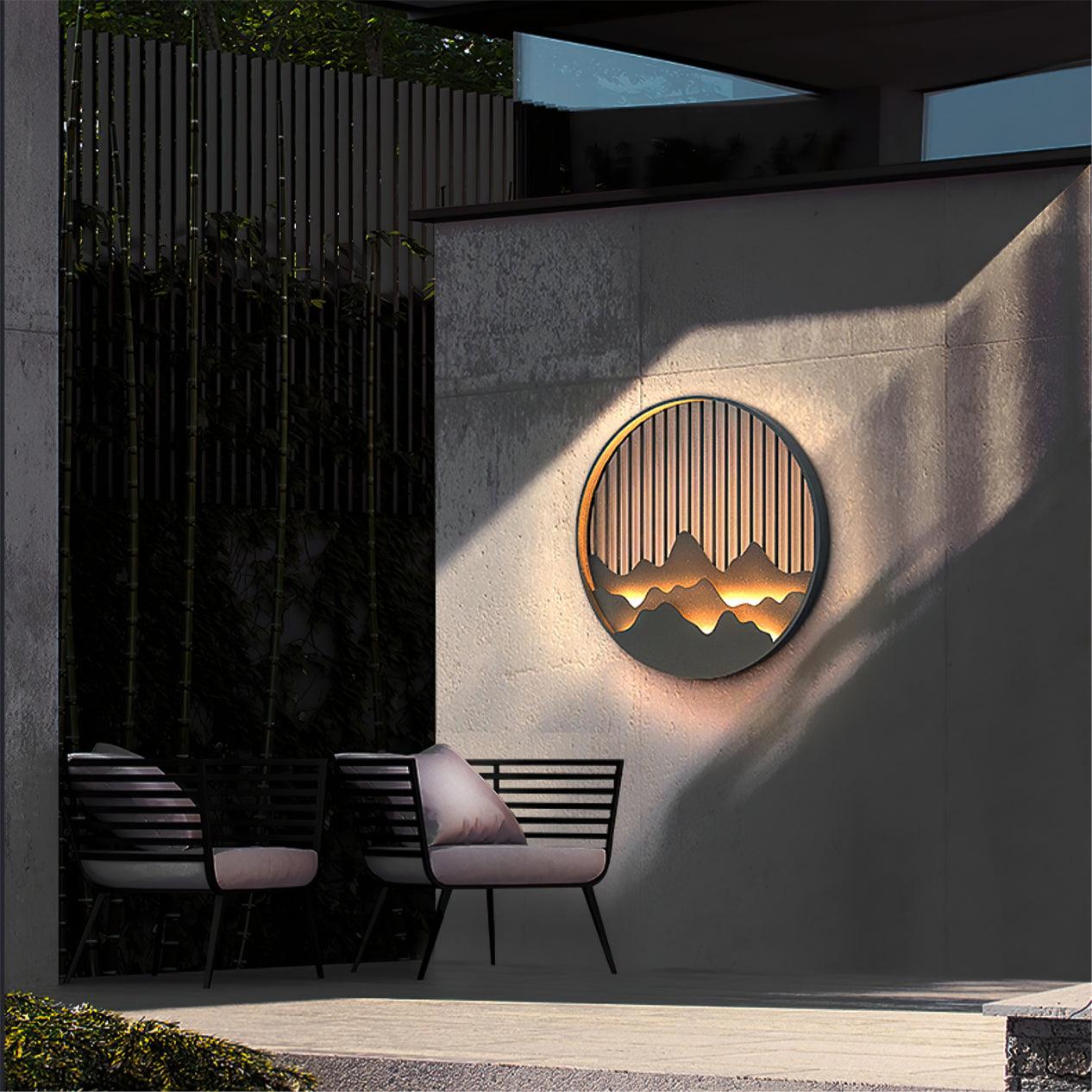 Mountain Outdoor Wall Lamp - Loonglight