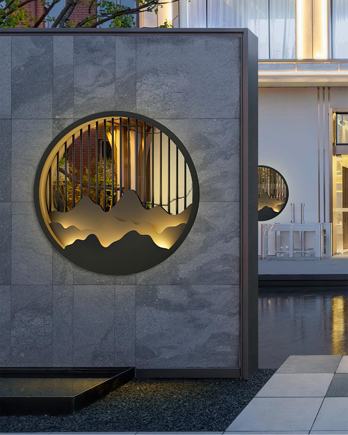 Mountain Outdoor Wall Lamp - Loonglight