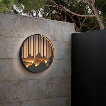 Mountain Outdoor Wall Lamp - Loonglight