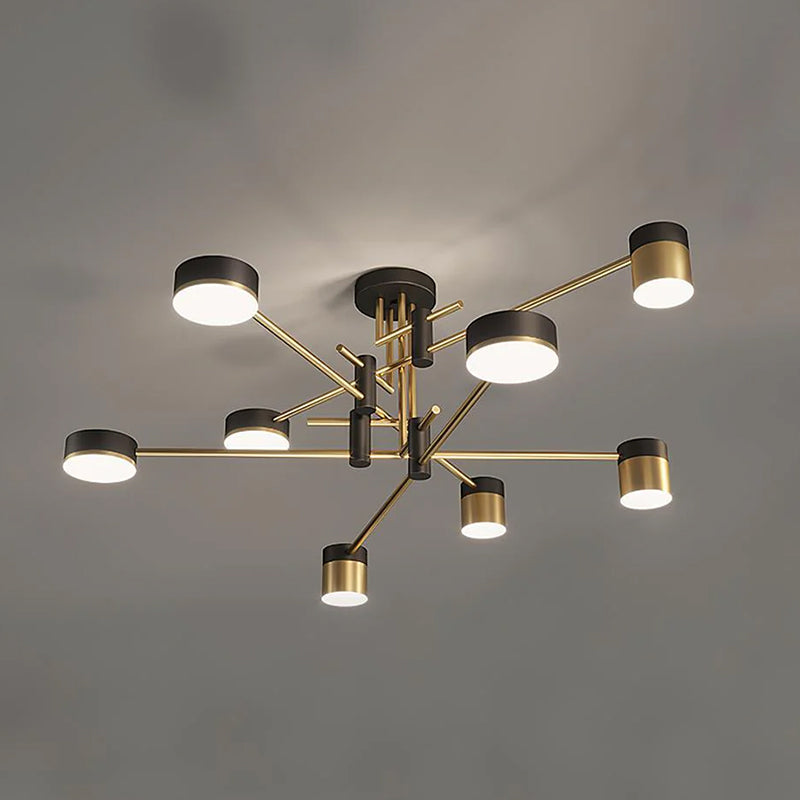 Multi Head Round Chandelier - Loonglight