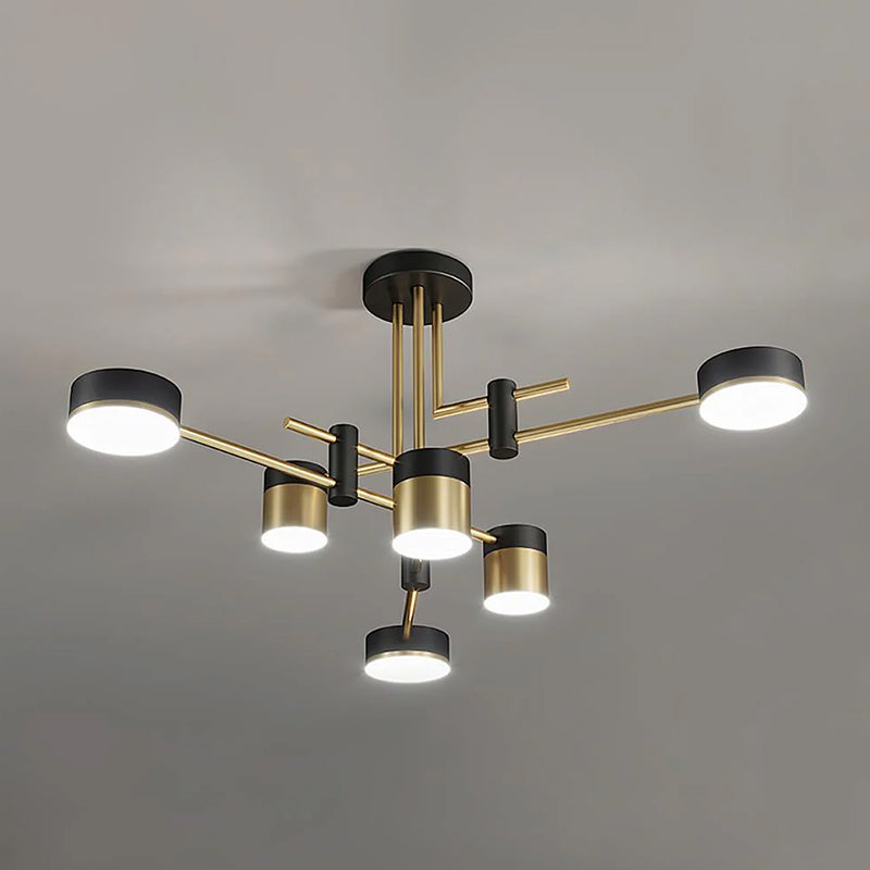 Multi Head Round Chandelier - Loonglight