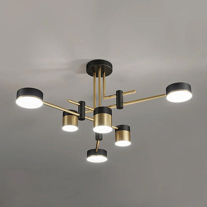 Multi Head Round Chandelier - Loonglight