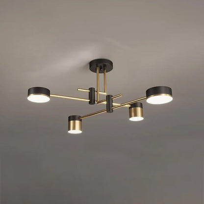 Multi Head Round Chandelier - Loonglight