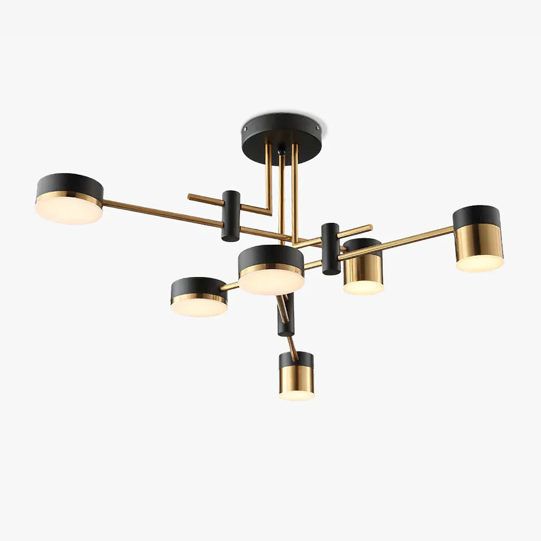 Multi Head Round Chandelier - Loonglight