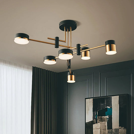 Multi Head Round Chandelier - Loonglight