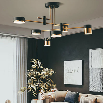 Multi Head Round Chandelier - Loonglight