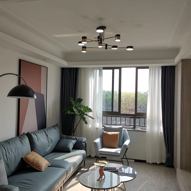 Multi Head Round Chandelier - Loonglight