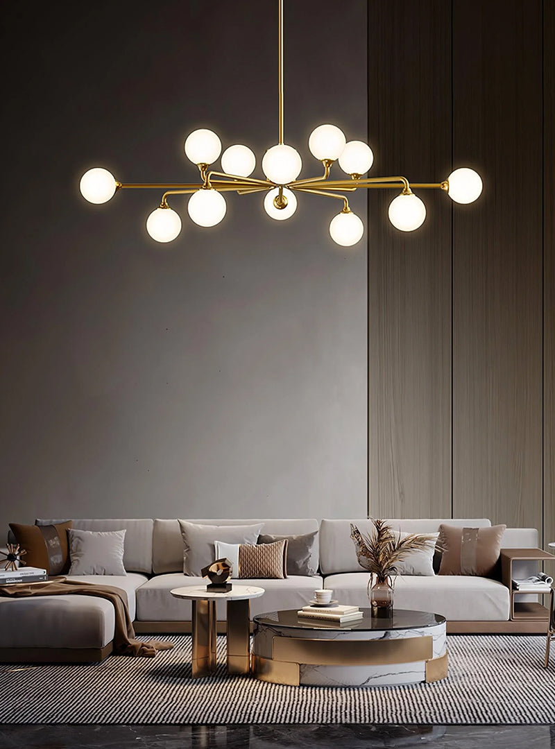 Modern Modbean Chandelier - Loonglight