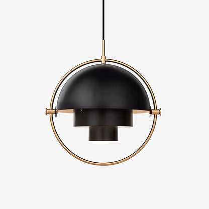 Multi Lite Pendant Lamp Copper_Black